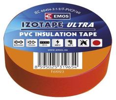 PVC izoliacinė juosta Izotape Ultra 19/20 (raudona)
