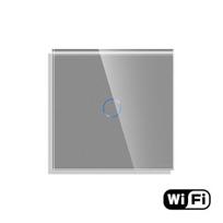 WiFi vienpolis sensorinis jungiklis, pilkas 600W