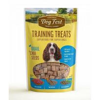DogFest mažoms veislėms su putpelių mėsa su šalavijų sėklomis, 90g.