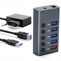 Adapteris Reagle 5 in 1 USB 3.1