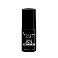 Gelinio nagų lako pagrindas "Sincero Salon", Fiber INO, 6 ml