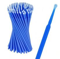 Mikro šepetėliai 2,5mm, 100 vnt.