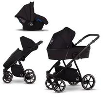 Universalus vežimėlis Lonex Pax Fresh 3in1 03, Black Pearl