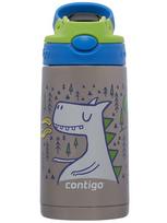 Vaikiška termo gertuvė Contigo Easy Clean 380 ml – Žalias Drakonas, uniwersalny