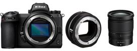 Skaitmeninis fotoaparatas Nikon Z 7II + Nikkor Z 24-70mm f/4 S + FTZ II Mount adapter