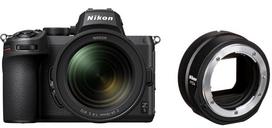 Skaitmeninis fotoaparatas Nikon Z5 + Nikkor Z 24-70mm f/4 S + FTZ II Adapter
