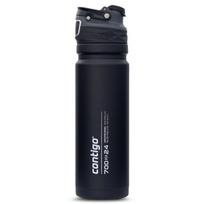 Termo puodelis Contigo Free Flow 700 ml – su snapeliu, Juodas