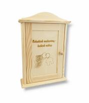 Raktinė Nekabink makaronų, kabink raktus, 29x20x6 cm