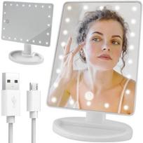 Makiažo veidrodis su LED lempute Soulima 268, 12,5x16,5x26 cm