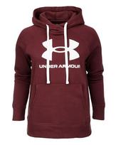Džemperis moterims Under Armour Rival Fleece Logo Hoodie 1356318 690, raudonas