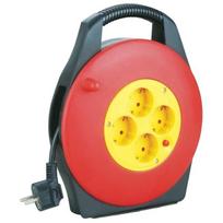 Prailgintuvas su įžeminimu ir stovu Entac 4 lizdų 3200W IP20 10 m su jungtuku