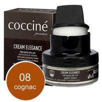 Coccine Cream Elegance batų tepalas su kempinėle, 50 ml, rudas