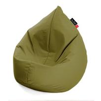 Vaikiškas sėdmaišis Qubo™ Drizzle Drop Gooseberry Pop Fit, žalias