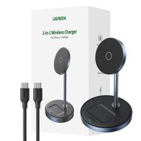 2w1 įkrovimo stotelė 20W ir magnetinis MagSafe Qi USB-C stovas