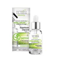 Drėkinamasis veido serumas su hialurono rūgštimi ir UVA/UVB filtru Victoria Beauty, 20ml