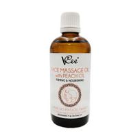 Masažo aliejus VCee Persikai 100 ml