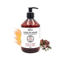 Masažo aliejus VCee Slim Šildantis, 500 ml