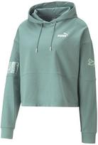 Džemperis moterims Puma Power Colorb Green 674068 84 674068 84, žalias