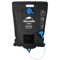Stovyklavietės dušas Naturehike, 20 l, 65x45 cm, juodas, juoda