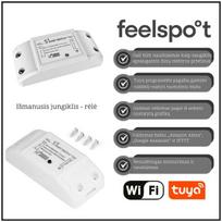 Išmanusis jungiklis - rėlė Feelspot FS-WB01W Wi-fi, Tuya