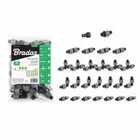Priedų rinkinys Bradas lašelinio laistymo juostai 16 mm (26 vnt.)