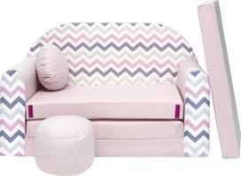 Vaikiška sofa Welox, rožinė