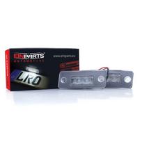 LED numerio apšvietimas 6000K Audi A8 D3 2002-2009