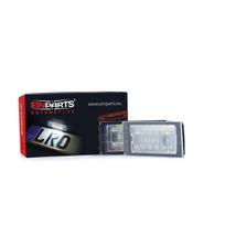 LED numerio apšvietimas 6000K BMW Serii 3 E46 Coupe 1998-2003, E46 M3 1998-2003