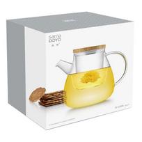 Samadoyo premium klass virdulys su stikliniu filtru, 900 ml