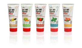 Remineralizuojantis dantų kremas, penki skoniai, GC MI Paste Plus, 35 ml x 5 vnt.