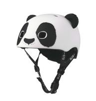Micro 3D Panda šalmas, juodas/baltas