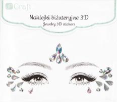 Veido lipdukai - kristalai 3D Magical Fairy