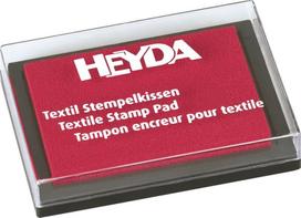 Dažų kempinėlė antspaudams tekstilei Heyda 204888524, raudona