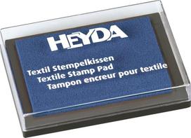 Dažų kempinėlė antspaudams tekstilei Heyda 204888535, mėlyna
