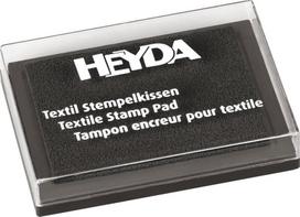 Dažų kempinėlė antspaudams tekstilei Heyda 204888590, juoda