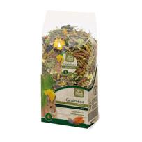 Visavertis begrūdis nykštukinių triušių pašaras JR Grainless Health Mix, 1.2 kg