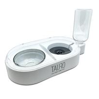 Tauro pro line gyvūnų šėrykla, gertuvė ir dubenėlis, 500 ml, balta