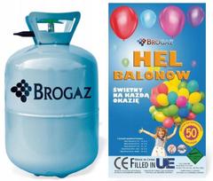 Helio dujų balionas balionams, 13,6 l, 0,4 m³