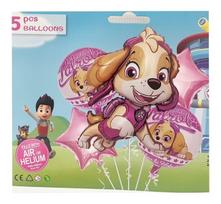 Balionų rinkinys Paw patrol- Skye, 5 vnt.