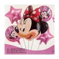 Balionų rinkinys Minnie mouse, 5 vnt.