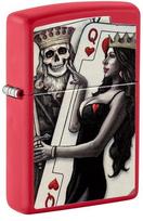 Žiebtuvėlis Zippo 48624 Skull King Queen Beauty