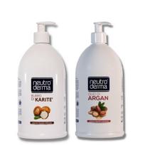 Rankų muilų rinkinys Neutroderma Taukmedžio sviestas ir Argano aliejus, 2x1000 ml