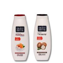Dušo žele Migdolų pienas ir Dušo žele Taukmedžio sviestas Rinkinys 2 vnt 750ml+ 750ml