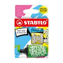 Žymekliai Stabilo Boss Mini, 3 vnt.