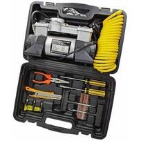 Automobilinis oro kompresorius su remonto komplektu 12V, 10 Bar., 60L/min