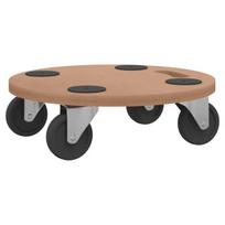 Platforminiai vežimėliai gėlėms vidaXL, 6vnt.