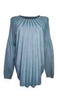 Megztinis moterims Kinga, mėlynas, XL/XXL