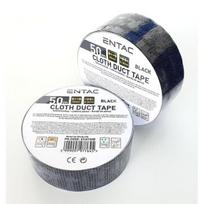 Lipni audinio juosta Entac 50mm x 50m, juoda