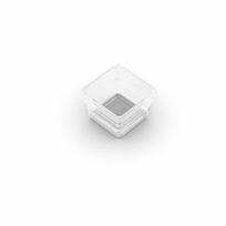 Dėžutė Sistemo Organizer 1 7,5 x 7,5 x 5 cm skaidri/šviesiai pilka