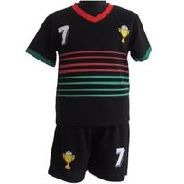 Futbolo apranga vaikams S-Sports, juoda, 104/110 cm